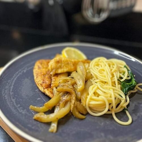 Piccata romana revisitée au poulet