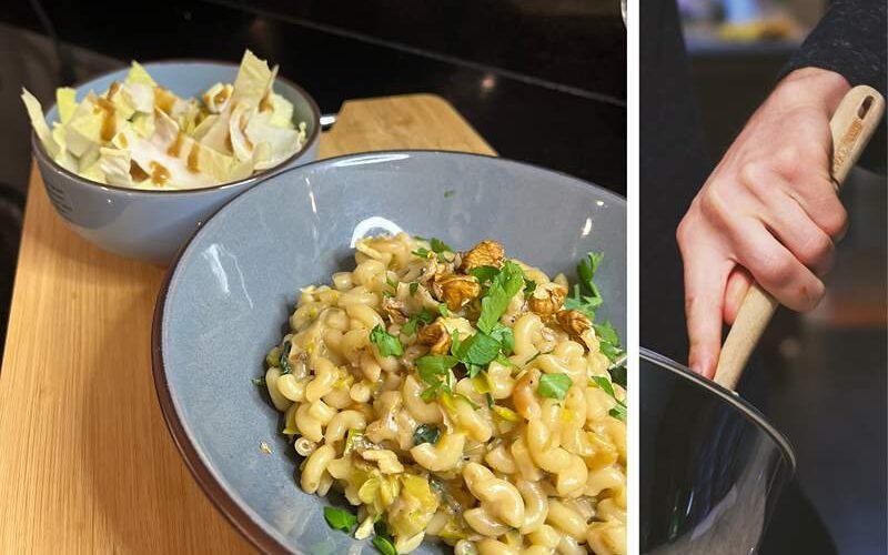 Recette de risotto aux coquillettes au savola truffé