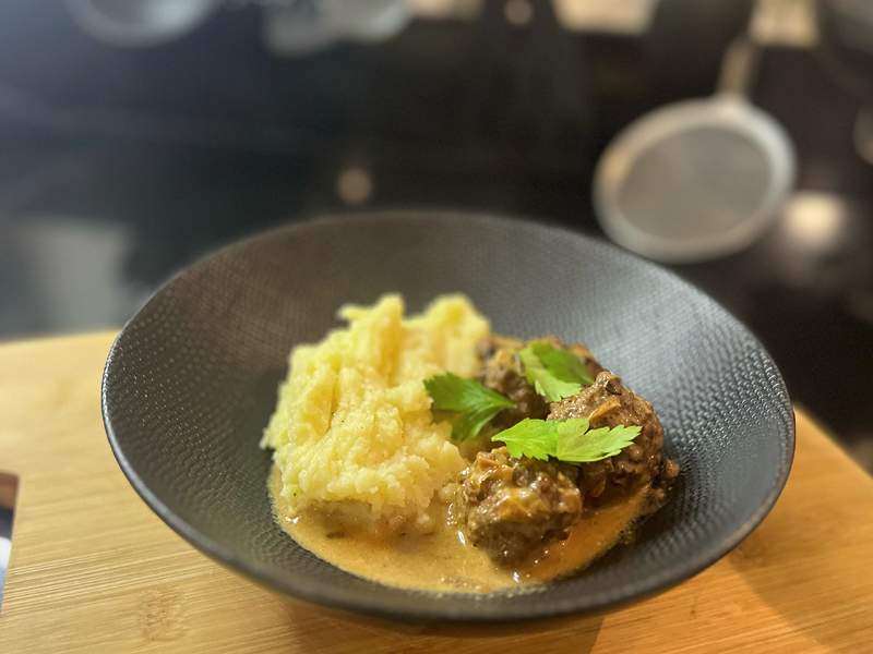 Recette Köttbullar purée de pomme de terre