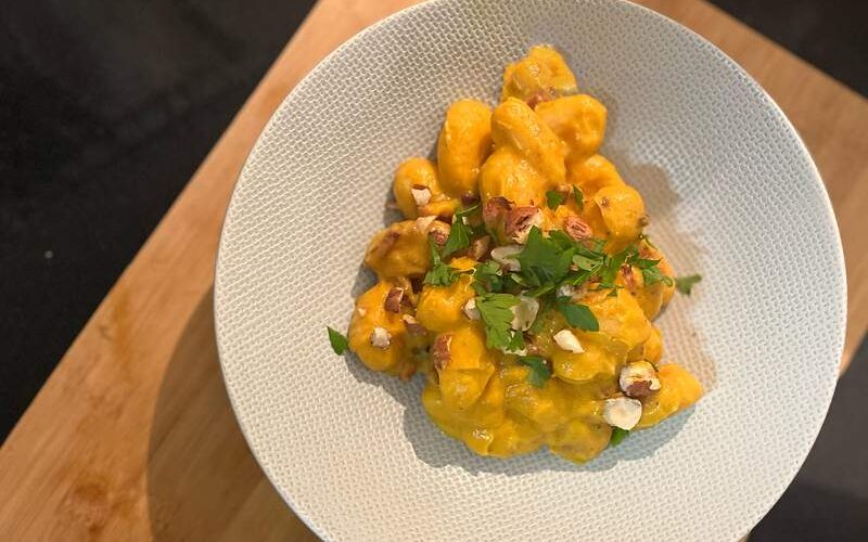 Recette gnocchi cremeux potimarron