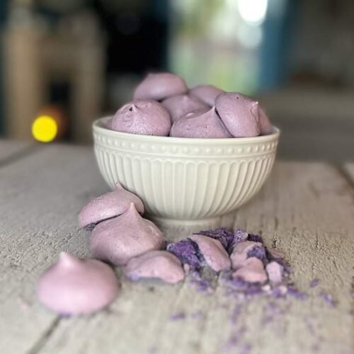 Recette anti-gaspillage meringues colorées