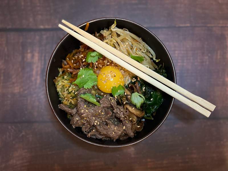 Recette bimbimbap coréen