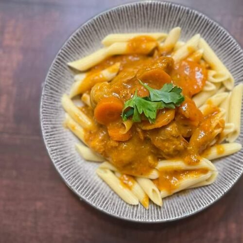 Recette d&rsquo;osso bucco au sauté de porc revisité