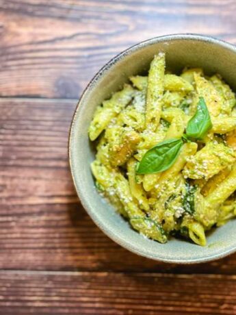 recette penne pesto courgette