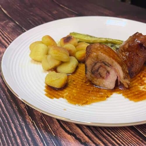 Recette saltimbocca asperge rôtie