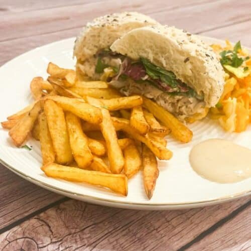 Recette burger d&rsquo;effiloché de dinde à l&rsquo;asiatique