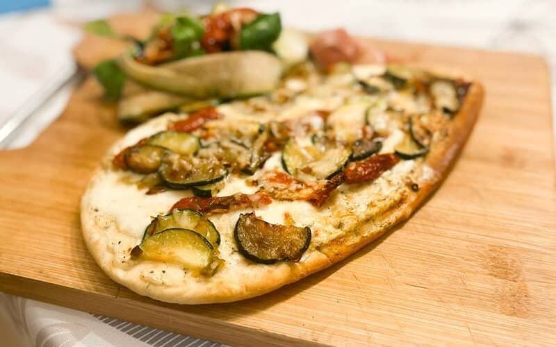 recette pizza naan
