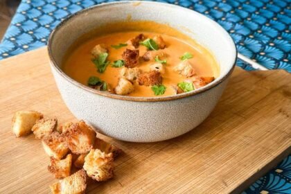 recette velouté tomate lait coco