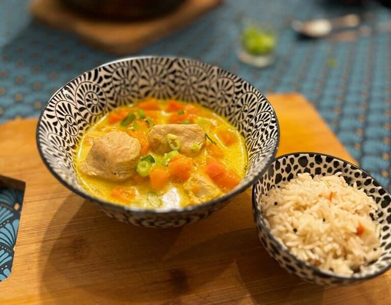 recette curry comme une soupe