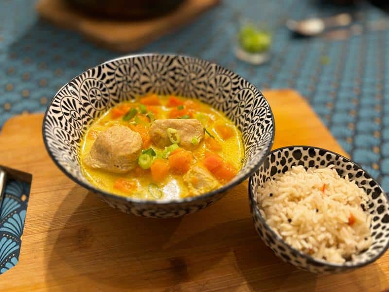 recette curry comme une soupe