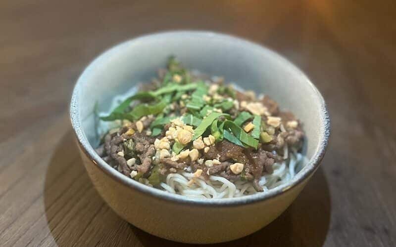 recette nouilles chinoises boeuf épicé