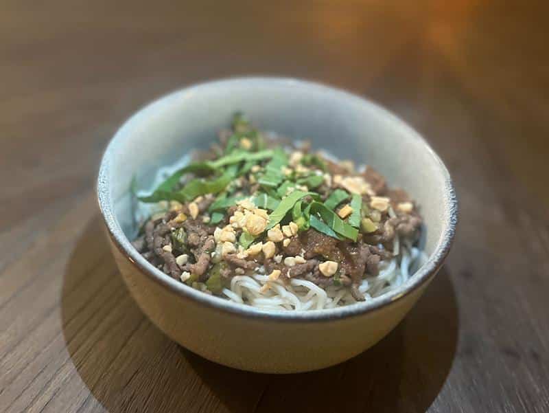 recette nouilles chinoises boeuf épicé