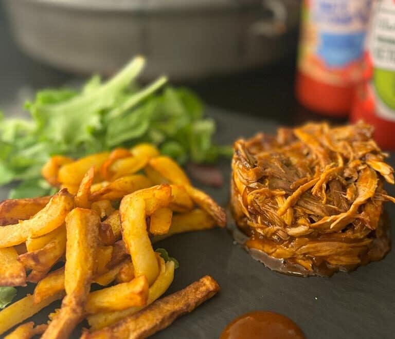 recette frites pulled prok