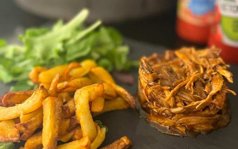 recette frites pulled prok