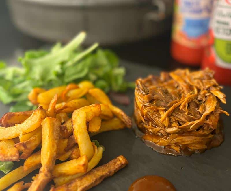 recette frites pulled prok