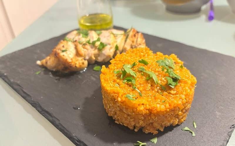 Recette quinoa poulet