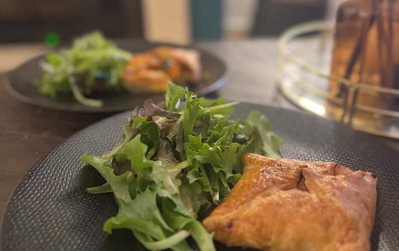 recette feuilleté epinard saumon