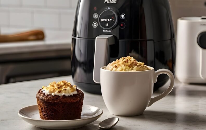 recette mug cake airfryer